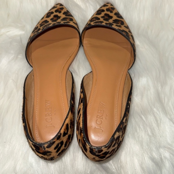 J. Crew Brown and Black Leopard Print Flats - Picture 4 of 11